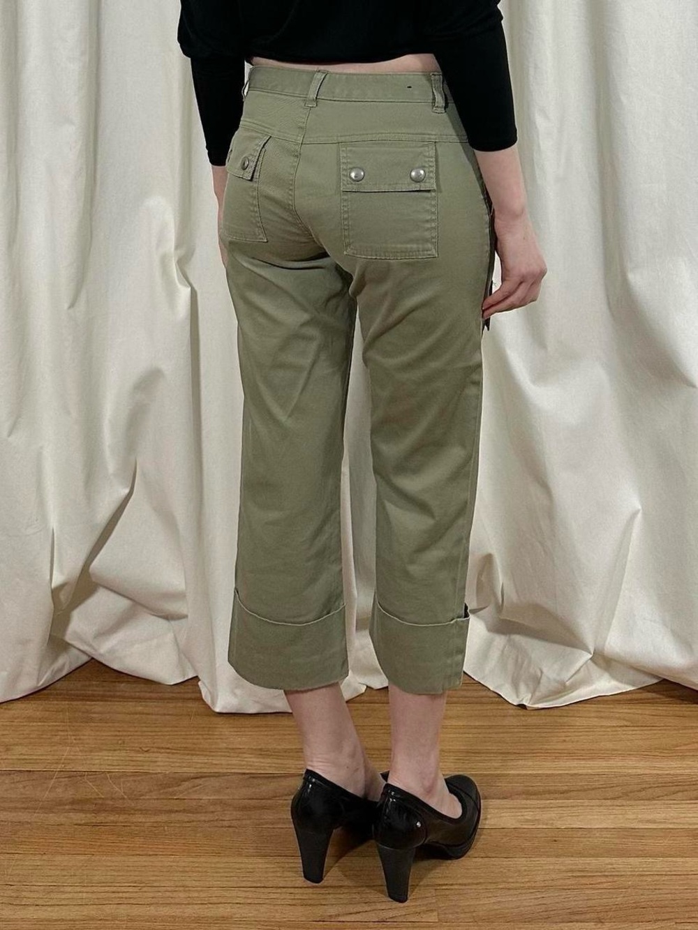 Low Rise Cargo Capris - Picture 5 of 8